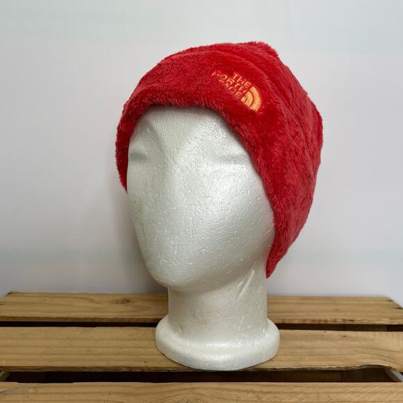 The North Face Accessories - The North Face Orange Red Beanie Hat Unisex